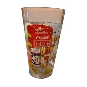 2024 McDonald’s Coca-Cola Plastic Cup – Polar Bear Design Limited Edition